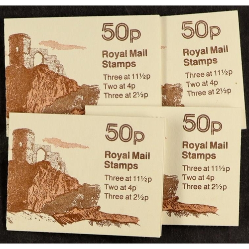 1624 - 1976 - 1983 DEFINITIVE BOOKLETS. Sorted into envelopes with duplication. Swap-out value £282. Lot 16... 