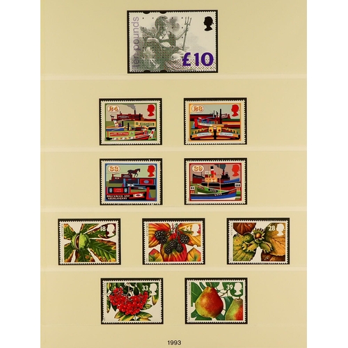 1631 - 1980-2010 NEVER HINGED MINT COLLECTION in three hingeless Lindner albums, plus SG album. Includes co... 