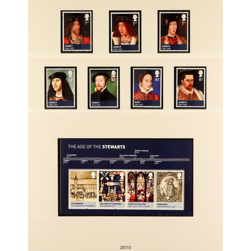 1631 - 1980-2010 NEVER HINGED MINT COLLECTION in three hingeless Lindner albums, plus SG album. Includes co... 