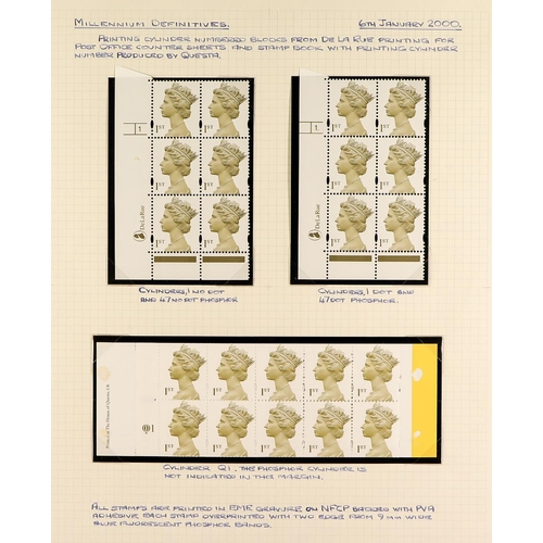 1639 - 1990-2001 SPECIALIZED NEVER HINGED MINT COLLECTION, FACE VALUE £7,000+ Housed in hingeless mounts in... 