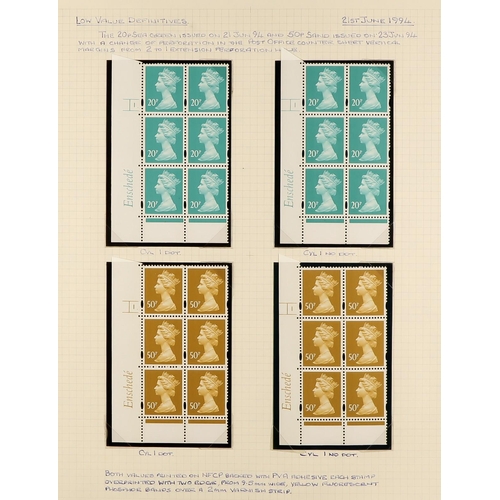 1639 - 1990-2001 SPECIALIZED NEVER HINGED MINT COLLECTION, FACE VALUE £7,000+ Housed in hingeless mounts in... 