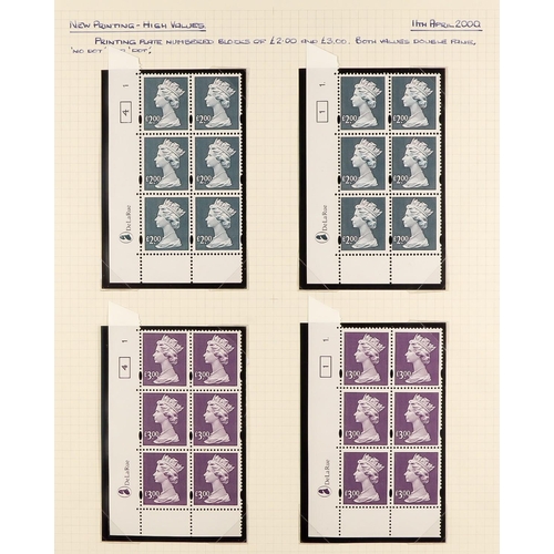 1639 - 1990-2001 SPECIALIZED NEVER HINGED MINT COLLECTION, FACE VALUE £7,000+ Housed in hingeless mounts in... 