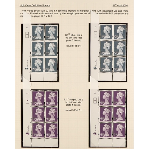 1639 - 1990-2001 SPECIALIZED NEVER HINGED MINT COLLECTION, FACE VALUE £7,000+ Housed in hingeless mounts in... 