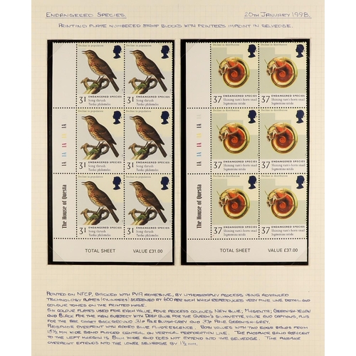 1639 - 1990-2001 SPECIALIZED NEVER HINGED MINT COLLECTION, FACE VALUE £7,000+ Housed in hingeless mounts in... 