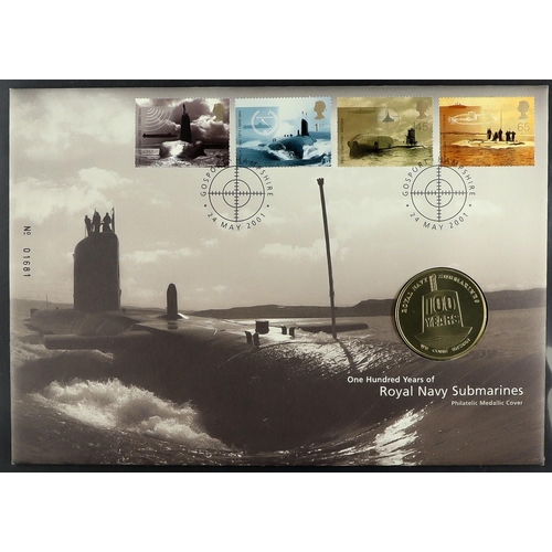 1642 - 1994-2002 NUMISMATIC COVERS All different collection in a cover album, includes seven covers with £5... 