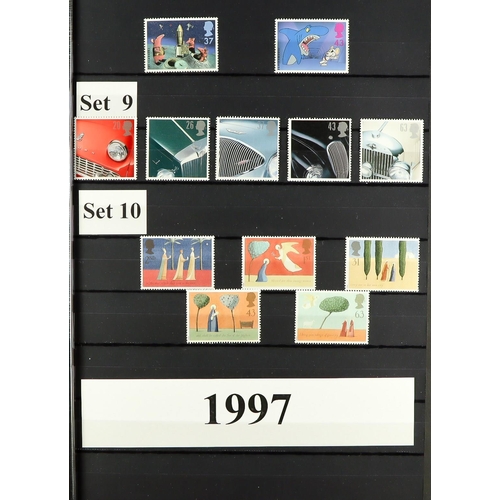 1643 - 1995 - 2012 COMMEMORATIVE COLLECTION in two Lindner stock books. Highly complete with, the Olympic s... 