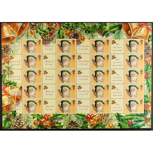 1650 - 2002-2003 SMILER SHEETS 2002 Knock! Knock! & Christmas and 2003 Occasions, Flowers & Cartoon. Face v... 