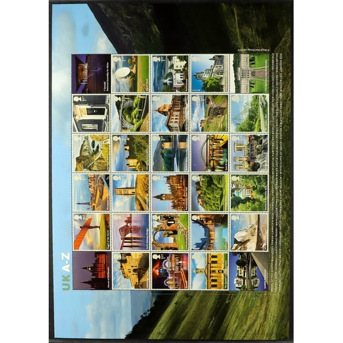 1653 - 2005-2016 NEVER HINGED MINT COLLECTION in two hingeless Leuchtturm albums, virtually complete for th... 