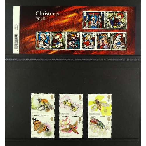 1658 - 2010's-2021 NEVER HINGED MINT RANGES in album, includes many complete sets, mini-sheets, presentatio... 