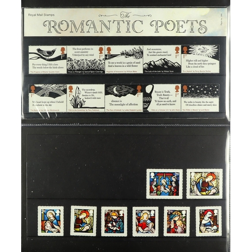 1658 - 2010's-2021 NEVER HINGED MINT RANGES in album, includes many complete sets, mini-sheets, presentatio... 