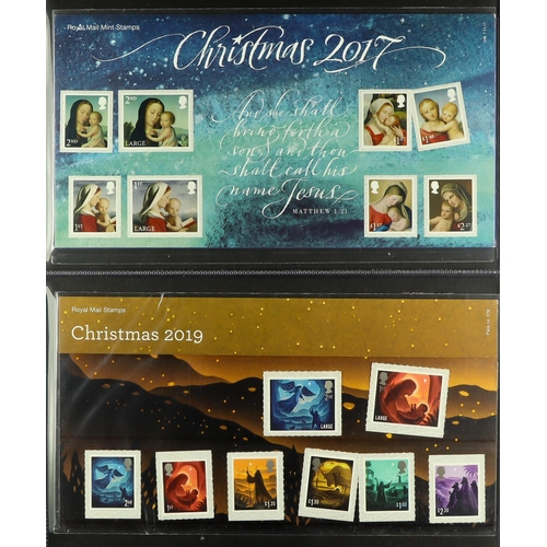 1658 - 2010's-2021 NEVER HINGED MINT RANGES in album, includes many complete sets, mini-sheets, presentatio... 