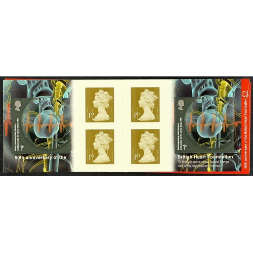 1664 - 2012-2020 Collection of First Class self-adhesive booklets, each containing six 1st class stamps. Fa... 