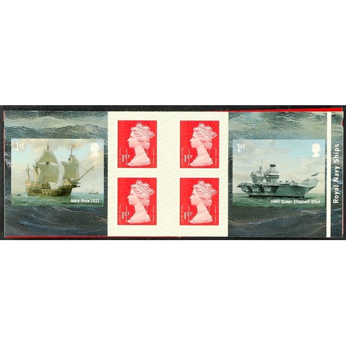 1664 - 2012-2020 Collection of First Class self-adhesive booklets, each containing six 1st class stamps. Fa... 