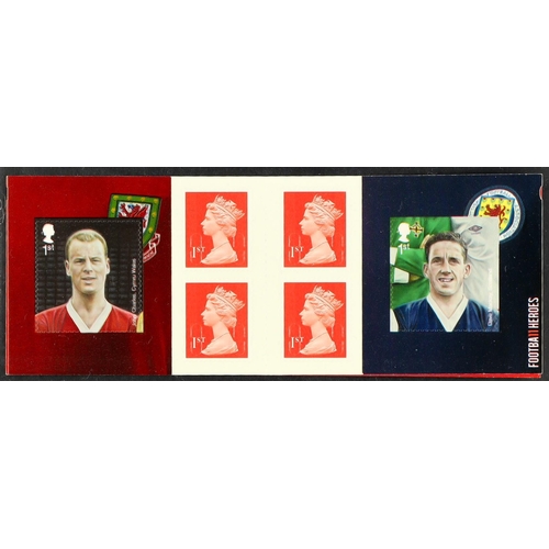 1664 - 2012-2020 Collection of First Class self-adhesive booklets, each containing six 1st class stamps. Fa... 