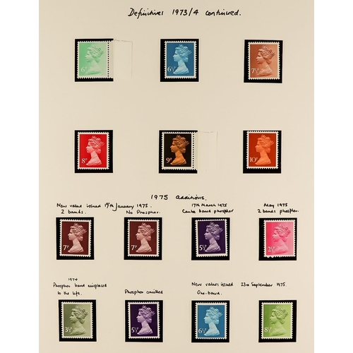 1687 - NEVER HINGED MINT ACCUMULATION, FACE £2,400+ 1970's-2000's includes Presentation Packs, Year Packs, ... 