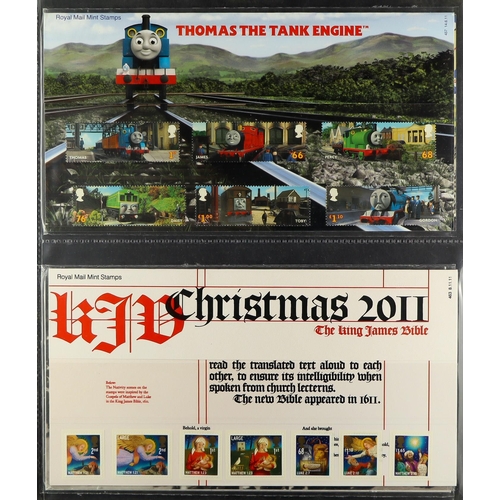 1697 - PRESENTATION PACKS 1978-2012 all different collection in fifteen albums, includes commemorative & de... 