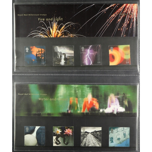 1697 - PRESENTATION PACKS 1978-2012 all different collection in fifteen albums, includes commemorative & de... 