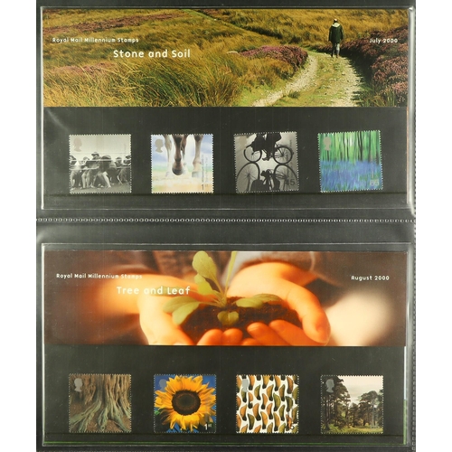 1697 - PRESENTATION PACKS 1978-2012 all different collection in fifteen albums, includes commemorative & de... 