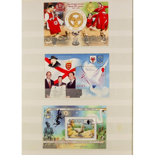 1704 - 1969 - 2004 JERSEY COLLECTION in stockbook with nearly all stamps being never hinged mint. Mainly 19... 