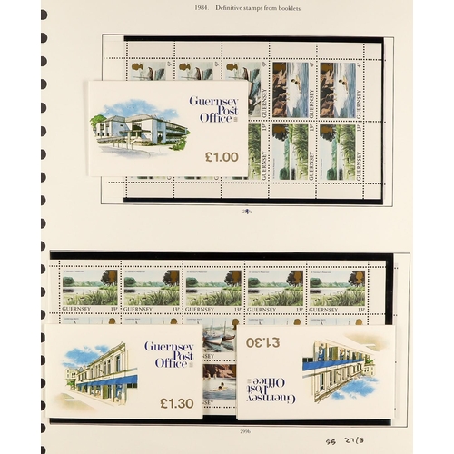 1711 - GUERNSEY 1969 - 2018 COLLECTION. Comprehensive and near complete in three binders. Includes stamp se... 