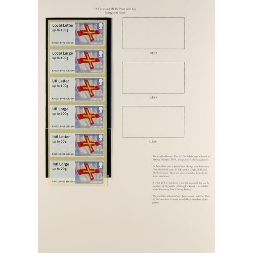 1711 - GUERNSEY 1969 - 2018 COLLECTION. Comprehensive and near complete in three binders. Includes stamp se... 