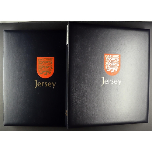 1721 - JERSEY 1969-2005 COMPREHENSIVE NEVER HINGED MINT COLLECTION in two hingeless Davo albums, all differ... 