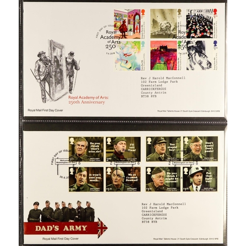 1724 - 1937-2018 COLLECTION in fourteen albums, includes comprehensive commemorative issues incl a few phos... 