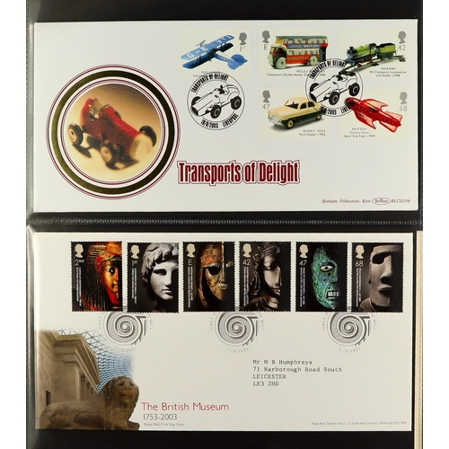 1725 - 1960's-2010's COLLECTION/ACCUMULATION of illustrated fdc's in cover albums & loose in four boxes. (a... 