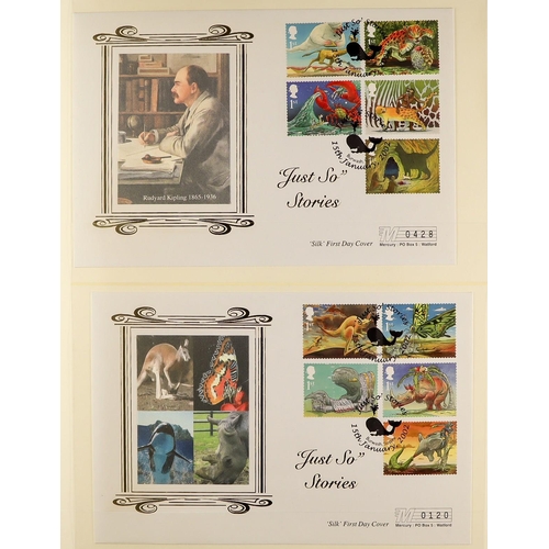 1725 - 1960's-2010's COLLECTION/ACCUMULATION of illustrated fdc's in cover albums & loose in four boxes. (a... 