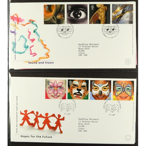 1725 - 1960's-2010's COLLECTION/ACCUMULATION of illustrated fdc's in cover albums & loose in four boxes. (a... 