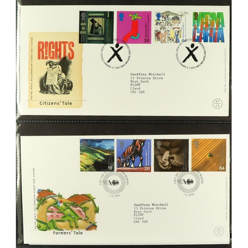 1725 - 1960's-2010's COLLECTION/ACCUMULATION of illustrated fdc's in cover albums & loose in four boxes. (a... 