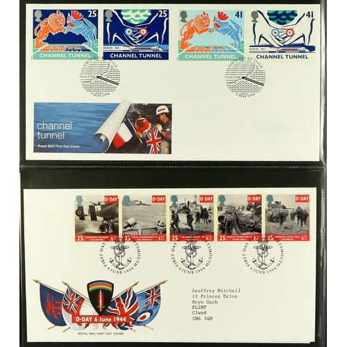 1725 - 1960's-2010's COLLECTION/ACCUMULATION of illustrated fdc's in cover albums & loose in four boxes. (a... 