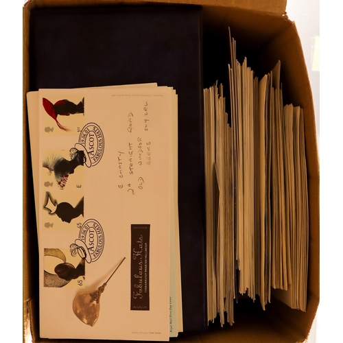 1725 - 1960's-2010's COLLECTION/ACCUMULATION of illustrated fdc's in cover albums & loose in four boxes. (a... 