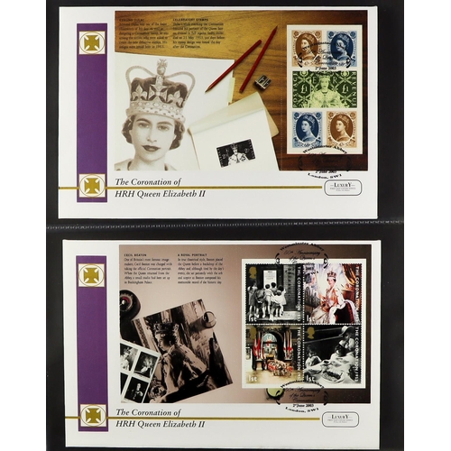 1725 - 1960's-2010's COLLECTION/ACCUMULATION of illustrated fdc's in cover albums & loose in four boxes. (a... 