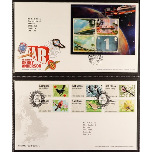 1726 - 1964-2016 COMPREHENSIVE COLLECTION of illustrated fdc's in fourteen cover albums, seems to be almost... 