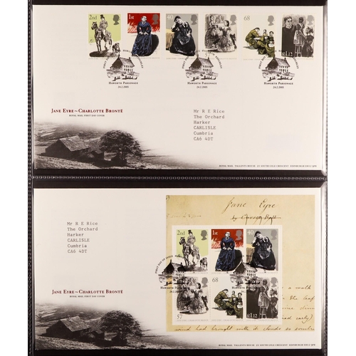 1726 - 1964-2016 COMPREHENSIVE COLLECTION of illustrated fdc's in fourteen cover albums, seems to be almost... 