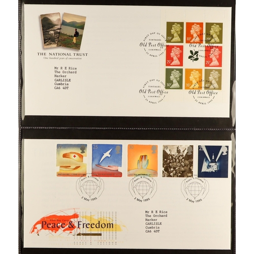 1726 - 1964-2016 COMPREHENSIVE COLLECTION of illustrated fdc's in fourteen cover albums, seems to be almost... 