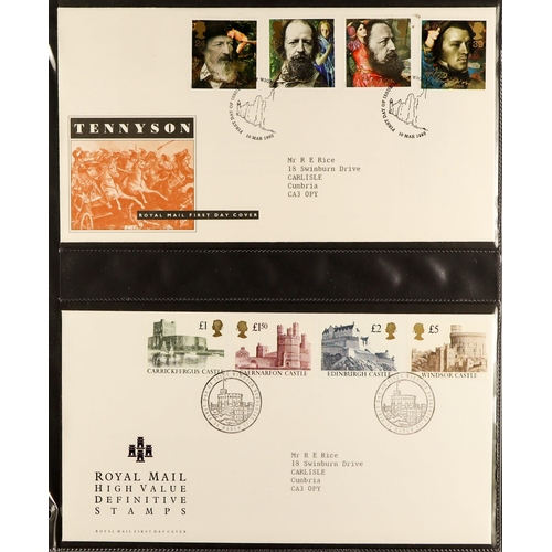 1726 - 1964-2016 COMPREHENSIVE COLLECTION of illustrated fdc's in fourteen cover albums, seems to be almost... 