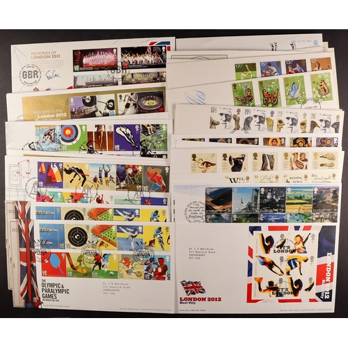 1730 - 1971 - 2017 collection in box. Mainly Royal Mail with typed addresses. (Approximately 750 covers) Lo... 