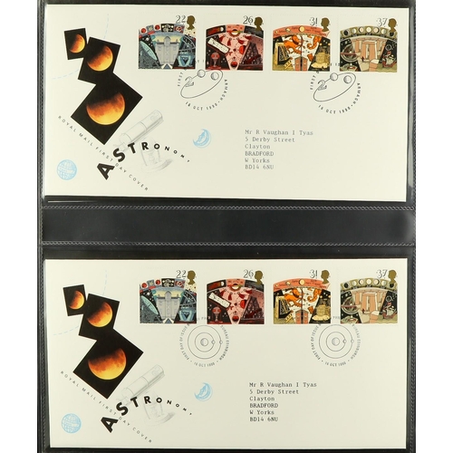 1731 - 1986-2003 FIRST DAY COVERS Collection in eight matching cover albums. (450+ FDC's) Lot 1731 [c]