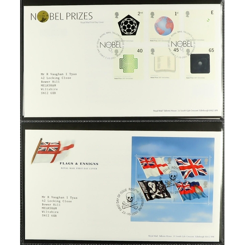 1731 - 1986-2003 FIRST DAY COVERS Collection in eight matching cover albums. (450+ FDC's) Lot 1731 [c]