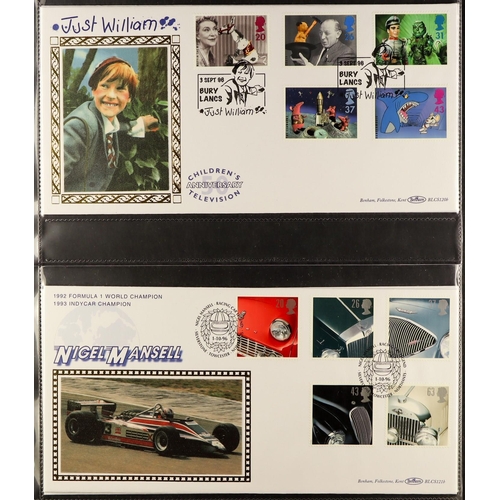 1733 - BENHAM BLCS COVERS 1985-2001 collection in four albums, includes both BLCS1 covers, plus some 1978-1... 