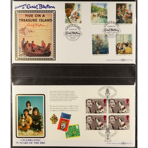 1733 - BENHAM BLCS COVERS 1985-2001 collection in four albums, includes both BLCS1 covers, plus some 1978-1... 