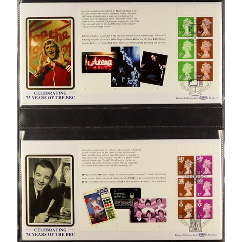 1733 - BENHAM BLCS COVERS 1985-2001 collection in four albums, includes both BLCS1 covers, plus some 1978-1... 