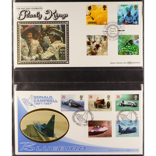 1733 - BENHAM BLCS COVERS 1985-2001 collection in four albums, includes both BLCS1 covers, plus some 1978-1... 