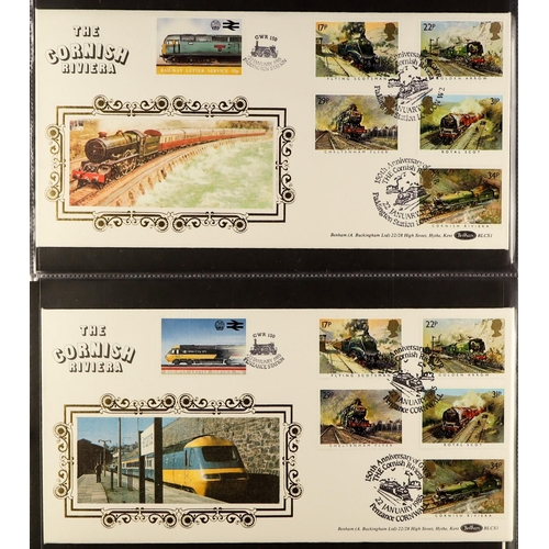 1733 - BENHAM BLCS COVERS 1985-2001 collection in four albums, includes both BLCS1 covers, plus some 1978-1... 