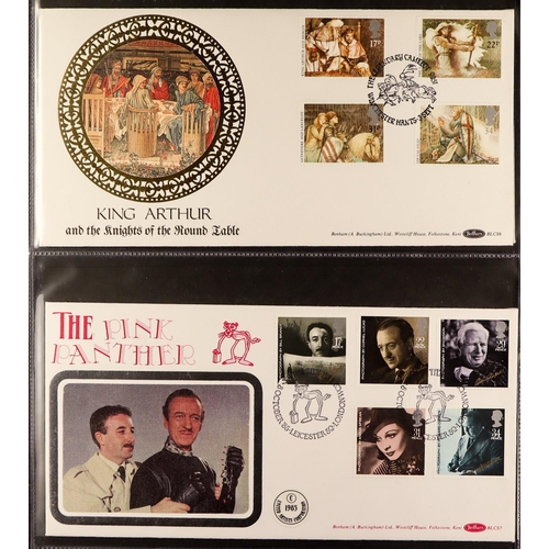 1733 - BENHAM BLCS COVERS 1985-2001 collection in four albums, includes both BLCS1 covers, plus some 1978-1... 