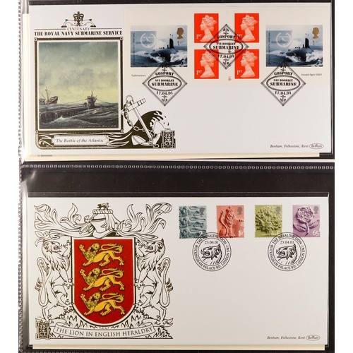 1737 - BENHAM GOLD COVERS 1987-2004 collection in five albums. Very fine. (approx 240 covers) Lot 1737 [a]