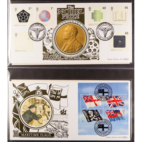 1737 - BENHAM GOLD COVERS 1987-2004 collection in five albums. Very fine. (approx 240 covers) Lot 1737 [a]