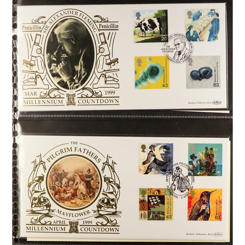 1737 - BENHAM GOLD COVERS 1987-2004 collection in five albums. Very fine. (approx 240 covers) Lot 1737 [a]